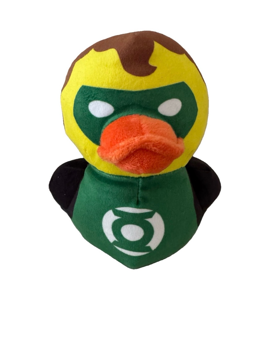 DC Justice League Green Lantern Duck Plush Stuffed Animal Toy 7” NWT